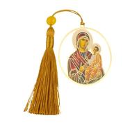 Cottvott Chrisitian Metal Bookmarks with Tassel, Religious St. Michael/Divine Mercy Jesus Virgin Mary Book Mark for Book Lover Gifts, Reading Studying Accessories