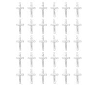COTTVOTT Eastern Orthodox Crucifix, Christ Jesus Celtic Cross Pendant Charms for Women Men Rosary Necklace DIY Jewelry Making Parts, alloy, No Gemstone