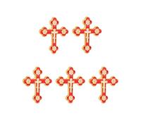 Cottvott Holy Spirit Enamel Dove Lapel Pins/Holy Chalice Pins Catholic Crucifix Jesus Cross Lapel Pins Religious Brooches Women Men Christian Party Favors, S, Metal, no gemstone