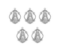 COTTVOTT Saint Benedict/Michael/Joseph/Jude/Christopher Charm Pendant, Our Lady of Grace Miraculous Mary Divine Mercy Christ Jesus Pendant Charm for Men Women Rosary Necklace Jewelry Making, Medium