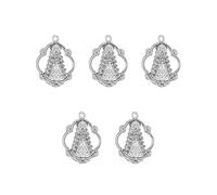 COTTVOTT Saint Benedict/Michael/Joseph/Jude/Christopher Charm Pendant, Our Lady of Grace Miraculous Mary Divine Mercy Christ Jesus Pendant Charm for Men Women Rosary Necklace Jewelry Making, Medium