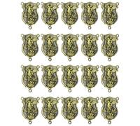 COTTVOTT Saint Benedict,Saint Michael,Our Lady Grace Medal for DIY Jewelry Making,Virgin Mary Christ Jesus Rosary Center Connection Part Rosary Making Supplies (20pcs-saint michael)