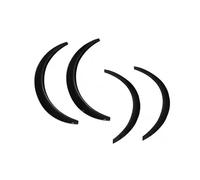 COTUND 4PCS Car Fender Flares Compatible With Universal Cars Arch Wheel Eyebrow Auto Mudguard Lip BodyKit Protector Cover Mud Guard Decoration