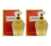 2x L'Aimant by Coty Parfum De Toilette Perfume Spray 50ml