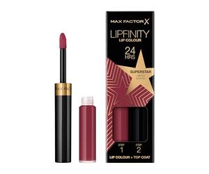 Coty Max Factor Lipfinity Liquid Lipstick, Superstar 86, 0.03 Kg