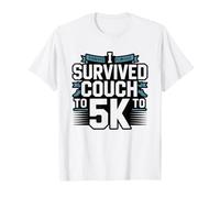 Couch 5k Survivor Humor Identity Running First New Runner T-Shirt