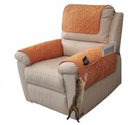 Couch Arm Protectors for Recliner Reclining Sofa Armrest Headrest Covers Washable, Soft, Boho, Small, No With Pocket, From Cats Dogs, Leather, Outdoor Waterproof, Furniture Sectional 3(1985,3 Seaters