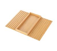 Couch Arm Table - Adjustable Armrest Tray, Sofa Organizer, Portable Cup Stand, Wooden Side Holder, Anti-Spill Control Dock, Smart Utility Accessory | Compact Holder for Beverage Remote Snack R