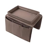 Couch Arm Tray, Sofa Tray Table,Foldable Sofa Armrest With Tray Non Slip Couch Caddy For Remote Snacks Drinks Magazines Phone & IPad Versatile Sofa Storage Bag For Living Room