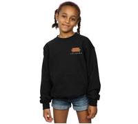 Couch Breast Print Sweatshirt Friends Black 9 Years