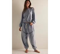 Couch Club PJ Set by Intimately at Free People in Early Night Combo, Size: XS - female