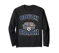 Couch Coach Football Soccer Funny Long Sleeve T-Shirt