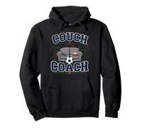 Couch Coach Football Soccer Funny Pullover Hoodie