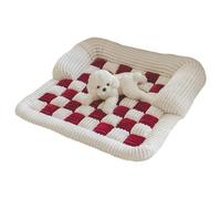 Couch Cover for Dogs | 27.56 Inch Square Soft Thick Bed,Washable Dog Couch Bed,for Furniture Protection Home Indoor Sleep Nap Time Relaxation