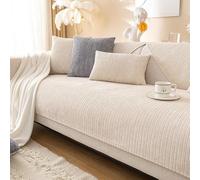 Couch Cover L Shape Sofa Protector Cover 3 Seater Sofa Slipcover Corner,Universal Non-Slip Sofa Cover,Quilted Dangle Sofa Cover,4/3/2/1 Seater Couch Cover(A,Pillowcase30x50cm)