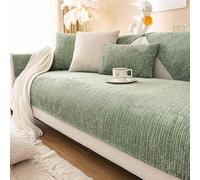 Couch Cover L Shape Sofa Protector Cover 3 Seater Sofa Slipcover Corner,Universal Non-Slip Sofa Cover,Quilted Dangle Sofa Cover,4/3/2/1 Seater Couch Cover(E,90x120cm)
