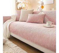 Couch Cover L Shape Sofa Protector Cover 3 Seater Sofa Slipcover Corner,Universal Non-Slip Sofa Cover,Quilted Dangle Sofa Cover,4/3/2/1 Seater Couch Cover(B,70x70cm)