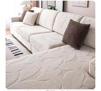 Couch Covers Elastic, Sofa Covers with Anti-Slip Durable Material, Resists Stains, Fading and Wear for Daily Use Home Decor Family Rooms-White||Backrest M
