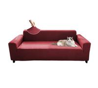 Couch Covers for Sofa,Stretch Three Seater Sofa Protector | Wear-Resistant Furniture Shield Protector for Home Living Room Bedroom Workplace Apartment Outdoor Patio