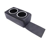 Couch Cup Holder - Leather Organizer | Car Cup Holder In The Back Seat - Memory Foam Tray For Phones Snacks Remotes Water Bottles Truck SUV Sedan Boat Sofa Bed Road Trip Thui