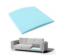 Couch Cushion Support For Sagging Seat, Couch Supporter For Under The Cushions, 20" X 20" High-Density Curved Foam Sofa Cushion Support Board, Grey Set Of 3