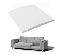 Couch Cushion Support For Sagging Seat, Couch Supporter For Under The Cushions, 20" X 20" High-Density Curved Foam Sofa Cushion Support Board, Grey Set Of 3