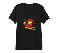 Couch Detective Sofa Division Crime Scene Chair Premium T-Shirt