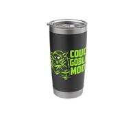 Couch Goblin Mode Funny Cozy Introvert Humor Design Stainless Steel Insulated Tumbler