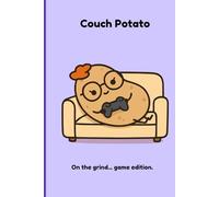 Couch Potato | 6" x 9" | Cute Aesthetic Notebook for Teens & Adults | From The Potato Diaries Collection