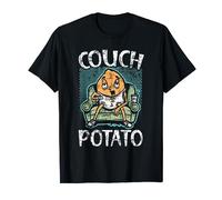 Couch Potato Spud Life Vegan French Fries Tater Tots T-Shirt