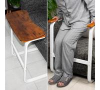 Couch Stand Assist Aid with Tray Table - Stable Sofa Lift Aids with Able Life Tray Table, Assist Devices for Elderly Sit to Stand, Eating & Reading, Real Wood Handle & Tray