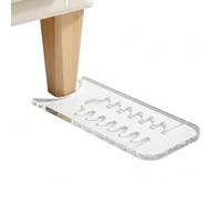 Couch Wall Spacer - acrylic spacers for walls, Distance Keeper Walls Furniture Stopper To Prevent Sliding | Under-Couch Stoppers for Outlet Space, Sofa Bed Headboard, Floor Protection for Living Room