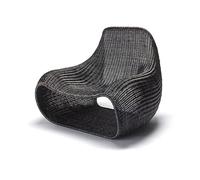 Couches for Living Room Small Sofa Couch Outdoor Rattan Sofa Simple Leisure Courtyard Hotel Balcony Creative Rattan Chair Sofa Indoor Leisure Chair for Small Spaces(B)