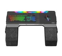 Couchmaster CYCON³ HORIZONLIGHT Bar, Ultimate Ergonomic USB-Hub Gaming Lap Desk for Couch and Bed, Large, Stable and Compatible with All Keyboards and Mouse/Mice, Laptops, PCs, PS4/5, Xbox