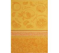 Coucke "Agrumes", Woven cotton tea towel. Designed in France.