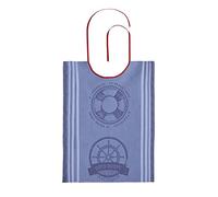 Coucke Cotton Jacquard Printed Bib Nautical