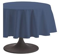 Coucke Cyclades Plain Cotton Round Tablecloth 180 cm