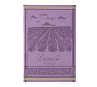 Coucke French Cotton Jacquard Towel Lavender Fields 20" x 30" Lavender 100% Cotton