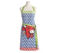 Coucke Printed Apron, Cotton Pop, Made in France