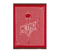 Coucke Tea Towel, Cotton, Subway Sign, 50x75cm