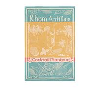 Coucke Printed Cotton Jacquard Tea Towel, 50 x 75 cm, West Indian Rum