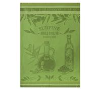Coucke Printed Cotton Jacquard Tea Towel, Oil Bottle, 50 x 75 cm