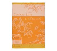Coucke Printed Cotton Tea Towel, 50 x 75 cm, Apricot Delight