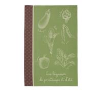 Coucke Printed Cotton Tea Towel, 50 x 75 cm, Spring Vegetable Garden