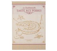 Coucke Printed Tea Towel (Beige, Tea Towel), 50 x 75 cm