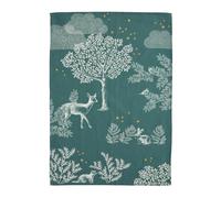 Coucke Printed Tea Towel in Métis Forest RNCHANTEE, 50 x 75 cm