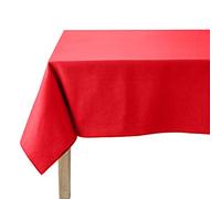 Coucke Rectangular Tablecloth 160 x 240 cm Cotton Cherry