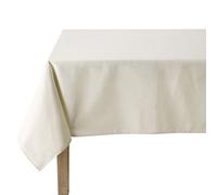 Coucke Rectangular Tablecloth Plain Cream 180 cm x 300 cm