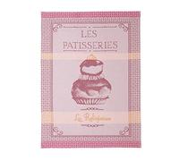 Coucke Religieuse Cotton Tea Towel, Pink, 50 x 75 cm