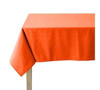 Coucke Tangerine Plain Rectangular Tablecloth 150 x 190 cm Cotton